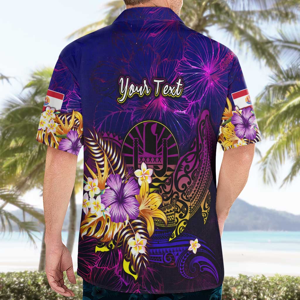 Tahiti French Polynesia Hawaiian Shirt Whale Hibiscus Polynesian DT02 - Polynesian Pride
