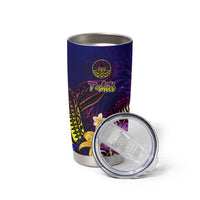 Tahiti French Polynesia Tumbler Cup Whale Hibiscus Polynesian DT02 - Polynesian Pride