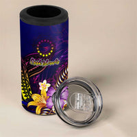 Cook Islands 4 in 1 Can Cooler Tumbler Whale Hibiscus Polynesian DT02 - Polynesian Pride