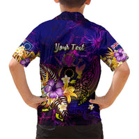 Cook Islands Hawaiian Shirt Whale Hibiscus Polynesian DT02 - Polynesian Pride