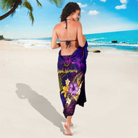 Cook Islands Sarong Whale Hibiscus Polynesian DT02 - Polynesian Pride
