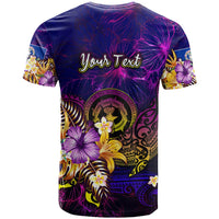 Northern Mariana Islands T Shirt Whale Hibiscus Polynesian DT02 - Polynesian Pride