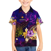 Marshall Islands Hawaiian Shirt Whale Hibiscus Polynesian DT02 - Polynesian Pride