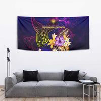 Marshall Islands Tapestry Whale Hibiscus Polynesian DT02 - Polynesian Pride