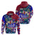 Manu Samoa Rugby 2023 Hoodie Humpback Whale Hexagon Tribal Tropical Style DT02 - Polynesian Pride