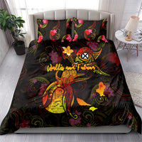 Wallis and Futuna Bedding Set Octopus Plumeria Polynesian Tattoo DT02 - Polynesian Pride