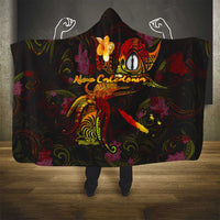 New Caledonia Hooded Blanket Octopus Plumeria Polynesian Tattoo DT02 - Polynesian Pride