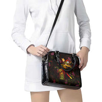 New Caledonia Shoulder Handbag Octopus Plumeria Polynesian Tattoo DT02 - Polynesian Pride