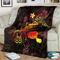 Tahiti French Polynesia Blanket Octopus Plumeria Polynesian Tattoo DT02 - Polynesian Pride