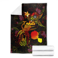 Tahiti French Polynesia Blanket Octopus Plumeria Polynesian Tattoo DT02 - Polynesian Pride