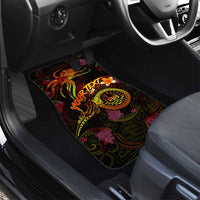 Tahiti French Polynesia Car Mats Octopus Plumeria Polynesian Tattoo DT02 - Polynesian Pride