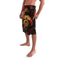 Tahiti French Polynesia Lavalava Octopus Plumeria Polynesian Tattoo DT02 - Polynesian Pride