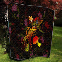 Tahiti French Polynesia Quilt Octopus Plumeria Polynesian Tattoo DT02 - Polynesian Pride