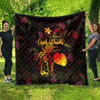 Cook Islands Quilt Octopus Plumeria Polynesian Tattoo DT02 - Polynesian Pride