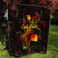 Cook Islands Quilt Octopus Plumeria Polynesian Tattoo DT02 - Polynesian Pride