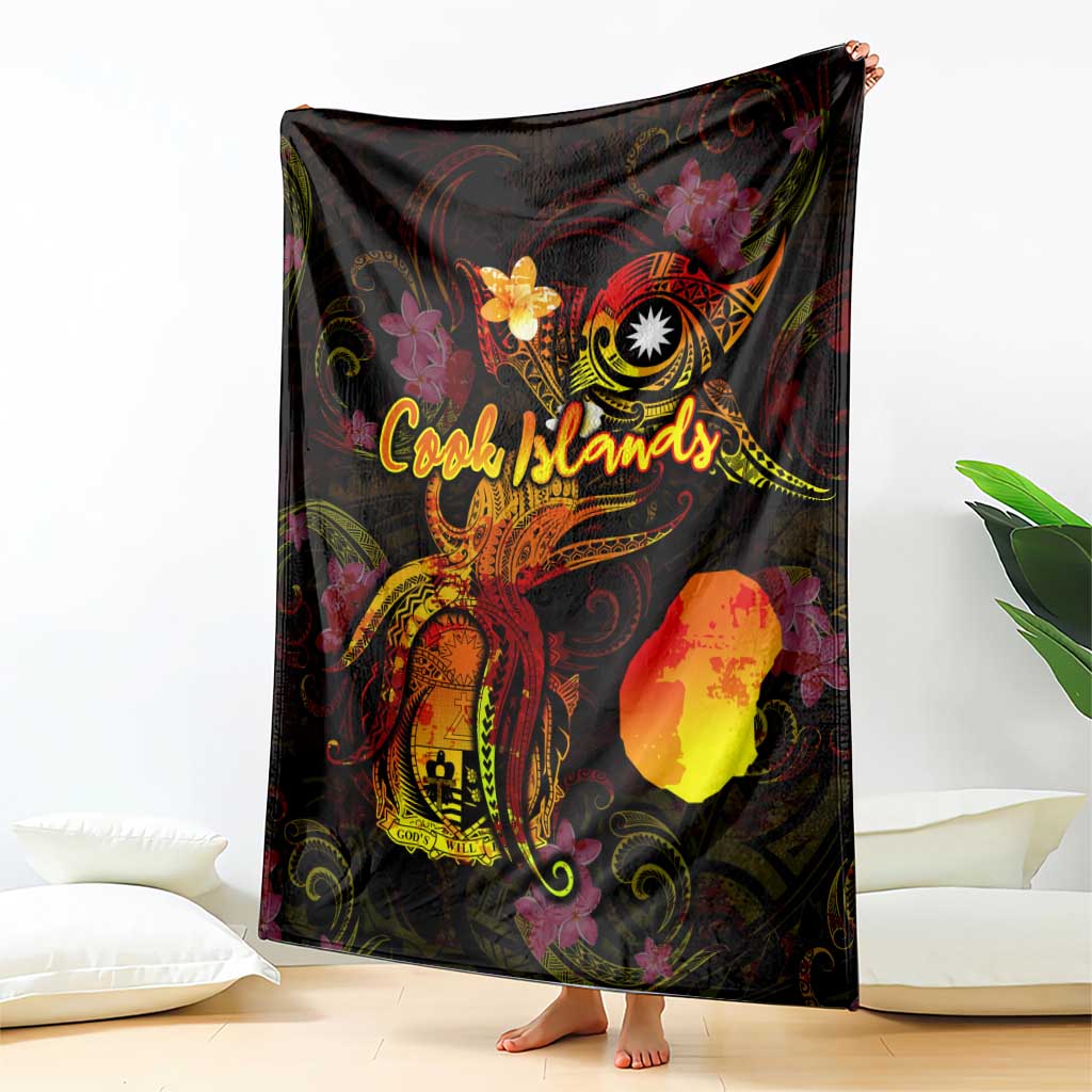 Nauru Blanket Octopus Plumeria Polynesian Tattoo DT02 - Polynesian Pride