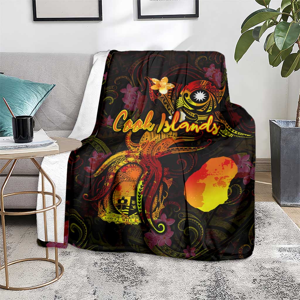 Nauru Blanket Octopus Plumeria Polynesian Tattoo DT02 - Polynesian Pride