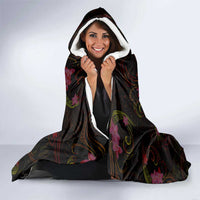 Nauru Hooded Blanket Octopus Plumeria Polynesian Tattoo DT02 - Polynesian Pride