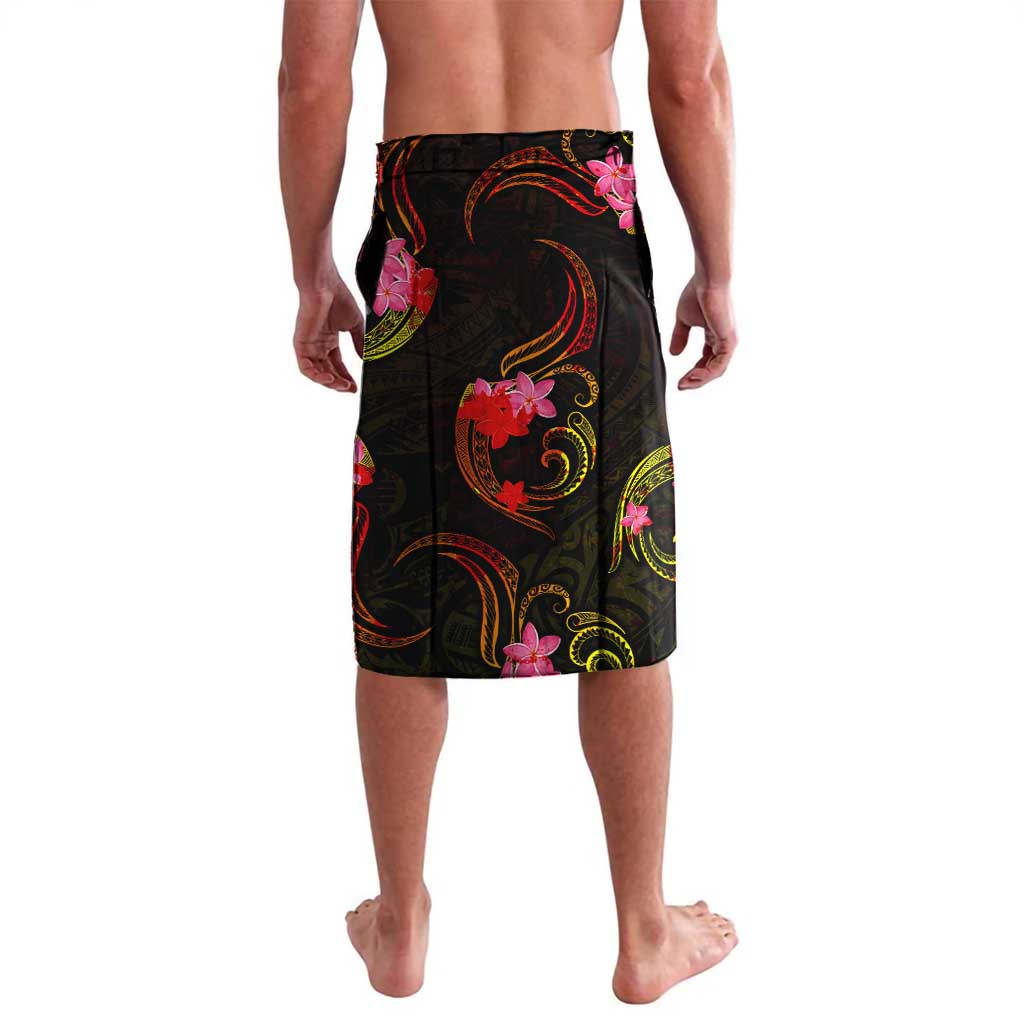 Nauru Lavalava Octopus Plumeria Polynesian Tattoo DT02 - Polynesian Pride