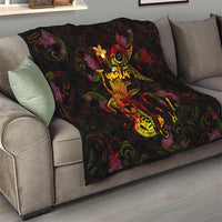 Tuvalu Quilt Octopus Plumeria Polynesian Tattoo DT02 - Polynesian Pride