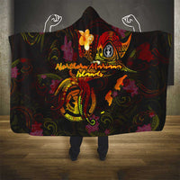 Northern Mariana Islands Hooded Blanket Octopus Plumeria Polynesian Tattoo DT02 - Polynesian Pride