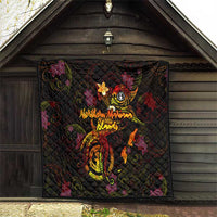Northern Mariana Islands Quilt Octopus Plumeria Polynesian Tattoo DT02 - Polynesian Pride