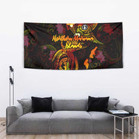 Northern Mariana Islands Tapestry Octopus Plumeria Polynesian Tattoo DT02 - Polynesian Pride