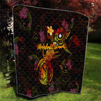 Marshall Islands Quilt Octopus Plumeria Polynesian Tattoo DT02 - Polynesian Pride