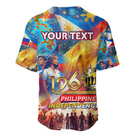 Custom The Philippines 126th Independence Anniversary Baseball Jersey Art Style DT02 - Polynesian Pride