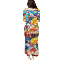 Custom The Philippines 126th Independence Anniversary Puletasi Art Style DT02 - Polynesian Pride