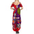 Personalized Philippines 12 June Independence Day Summer Maxi Dress Polynesian Turtle Plumeria