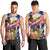 Personalized Philippines Independence Day Men Tank Top Polynesia Filipinas Eagle Hibiscus