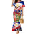 Personalized Philippines Independence Day Mermaid Dress Polynesia Filipinas Eagle Hibiscus