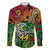 Personalised Vanuatu 44th Independence Anniversary Family Matching Puletasi and Hawaiian Shirt Melanesian Pattern Reggae