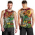 Personalised Vanuatu 44th Independence Anniversary Men Tank Top Melanesian Pattern Reggae