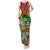 Personalised Vanuatu 44th Independence Anniversary Tank Maxi Dress Melanesian Pattern Reggae