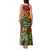 Personalised Vanuatu 44th Independence Anniversary Tank Maxi Dress Melanesian Pattern Reggae