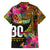 Personalised Vanuatu Independence Day 30 July Family Matching Puletasi and Hawaiian Shirt Hibiscus Polynesian Pattern