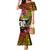 Personalised Vanuatu Independence Day 30 July Mermaid Dress Hibiscus Polynesian Pattern