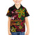 Custom Vanuatu 44th Independence Anniversary Family Matching Puletasi and Hawaiian Shirt Flower Melanesian Namele Turtle