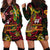 Custom Vanuatu 44th Independence Anniversary Hoodie Dress Flower Melanesian Namele Turtle