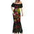 Custom Vanuatu 44th Independence Anniversary Mermaid Dress Flower Melanesian Namele Turtle