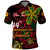 Custom Vanuatu 44th Independence Anniversary Polo Shirt Flower Melanesian Namele Turtle