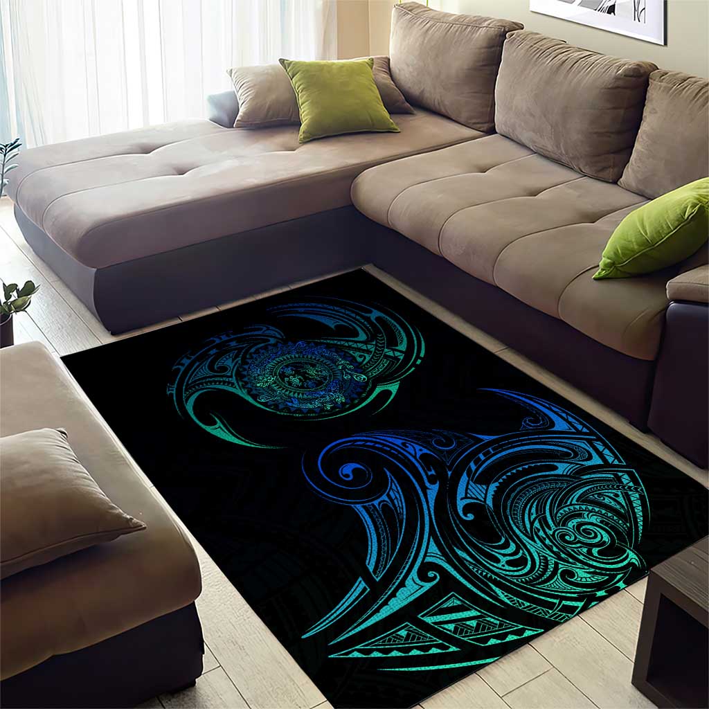 Sea Animal Polynesia Area Rug Polynesian Pattern DT02 - Polynesian Pride