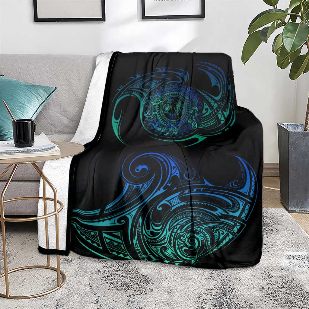 Sea Animal Polynesia Blanket Polynesian Pattern DT02 - Polynesian Pride