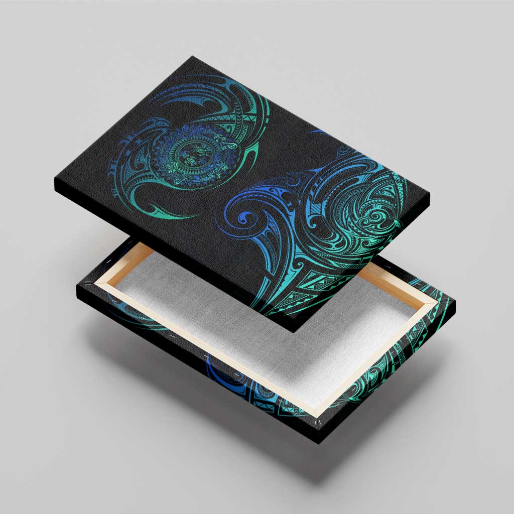 Sea Animal Polynesia Canvas Wall Art Polynesian Pattern DT02 - Polynesian Pride