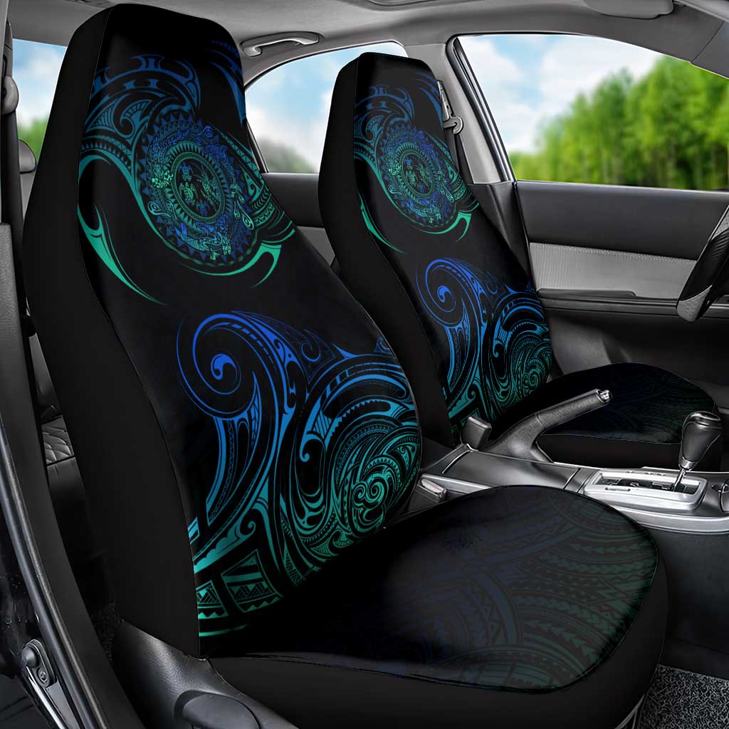 Sea Animal Polynesia Car Seat Cover Polynesian Pattern DT02 - Polynesian Pride