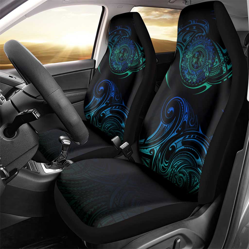 Sea Animal Polynesia Car Seat Cover Polynesian Pattern DT02 - Polynesian Pride