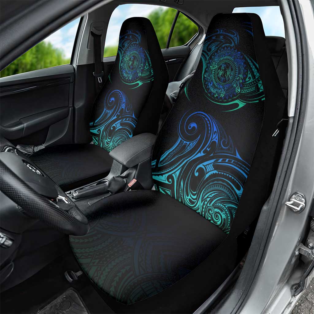 Sea Animal Polynesia Car Seat Cover Polynesian Pattern DT02 - Polynesian Pride