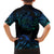 Sea Animal Polynesia Family Matching Off Shoulder Maxi Dress and Hawaiian Shirt Polynesian Pattern